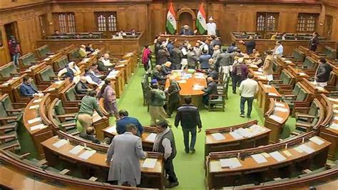 Delhi Assembly: AAP accuses L-G of interfering in govt work; Speaker suspends 5 protesting BJP ...