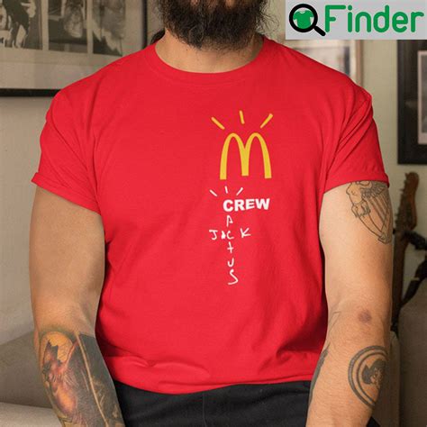 Travis Scott McDonalds Cactus Jack Shirt - Q-Finder Trending Design T Shirt