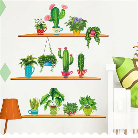 Cactus Wall Stickers - 3D Wall Stickers