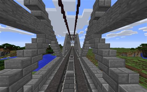 Railroad Bridge Minecraft Map