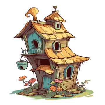 Birdhouse Clipart The House In The Cartoon House Vector, Birdhouse, Clipart, Cartoon PNG and ...