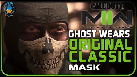 Ghost wears his Original Classic Modern Warfare 2 (2009) mask in CoD Modern Warfare 2 (2022 ...