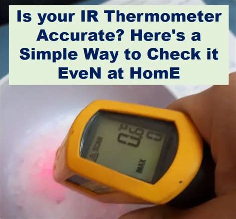 How to Verify the Accuracy of Your IR Thermometer Using an Ice Bath- IR Thermometer Calibration ...