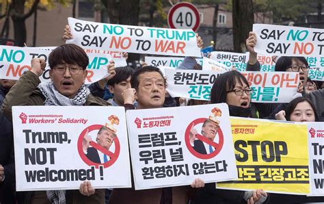 Koreans Protest Trump as the US Congress Tries to Restrain Him | The Nation