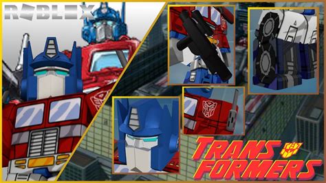 Roblox Transformers - Optimus Prime Roblox Cosplay Tutorial - YouTube