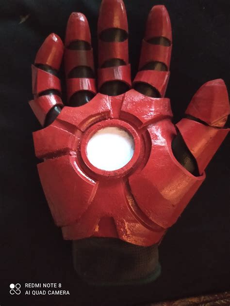 Iron Man Glove 3d Print iron Man Glove - Etsy