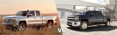 Chevy Silverado 1500 vs. Chevy Silverado 2500