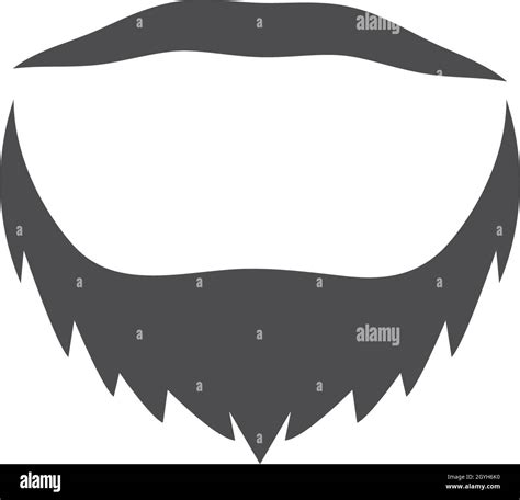 Beard logo vector template Stock Vector Image & Art - Alamy