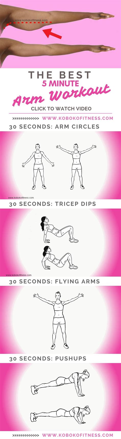 Arm Exercises For Women Without Equipment