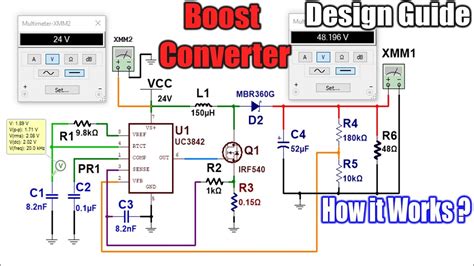 Boost Converter | How it Works | Design Calculations and Simulation on ...