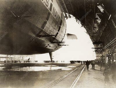 Airship USS Akron - Stock Image - C016/2789 - Science Photo Library