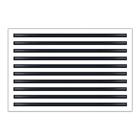 BUILDMART - 30x20 Modern AC Vent Cover - Decorative White Air Vent - S