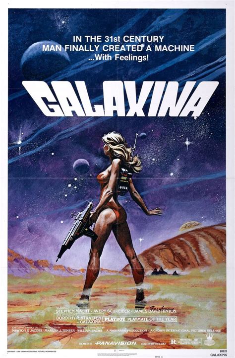 ON THIS DAY: The sci-fi adventure Galaxina premiered on June 6, 1980. | Movie posters, Horror ...