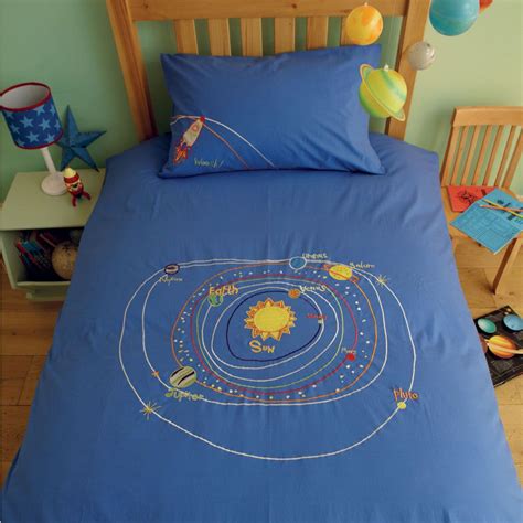 Solar System Duvet Cover Set | Duvet cover sets, Mattress design, Kid beds