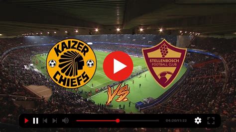 Kaizer Chiefs - Stellenbosch live free 2 April 2024 | Inland Allergy