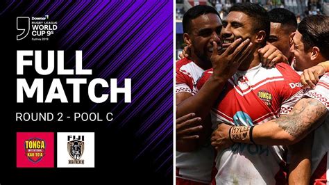 Tonga v Fiji | 2019 Rugby League World Cup 9s - YouTube