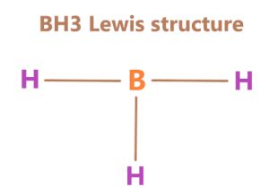 BH3 molecular geometry, lewis structure, bond angle, hybridization