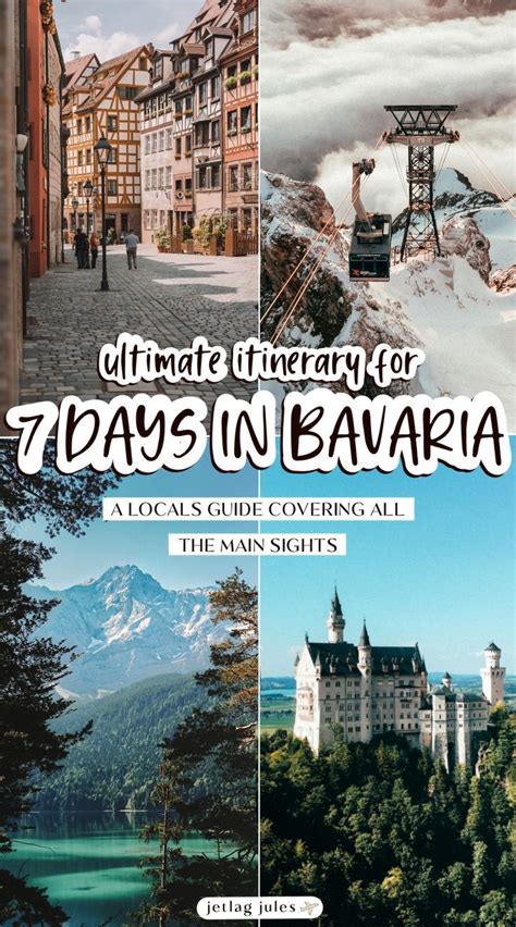 7 days in Bavaria Itinerary | Germany vacation, Germany travel destinations, Europe travel