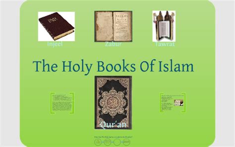 The Holy Books Of Islam by Uswah Hafizal on Prezi