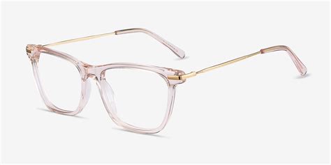 Sebastian Square Rose Gold Glasses for Women | Eyebuydirect