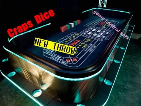 Craps Dice game control sets - YouTube