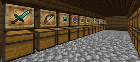 Minecraft Fancy Chest Room