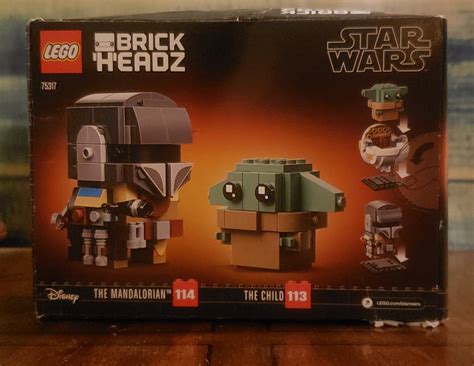 LEGO - BRICK HEADZ - The Mandalorian and The Child