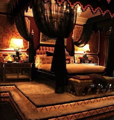 30 Spooky Bedroom Décor Ideas With Subtle Halloween Atmosphere | Spooky ...