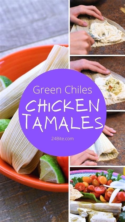 Chicken Green Chile Tamales Recipe | Recipe | Tamale recipe, Green ...