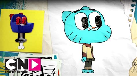 How To Draw Gumball From The Amazing World Of Gumball | Imagination ...