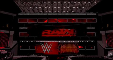 wwe Raw Stage by alexb22 on DeviantArt