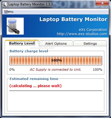 Download Laptop Battery Monitor 1.3.3