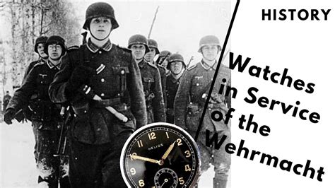 Watches in Service of the German Wehrmacht During World War 2 - YouTube