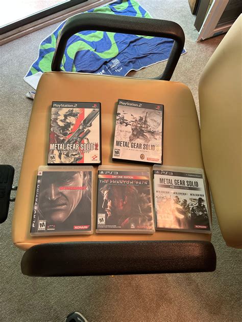 My metal gear solid game collection : r/metalgearsolid