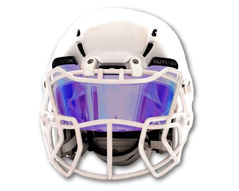 EliteTek Football Helmet Visor - Universal Fits Youth & Adult Helmets ...