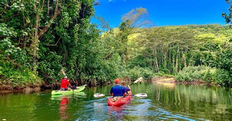 Kauai: Wailua River Kayak & Hiking Tour to Secret Falls | GetYourGuide