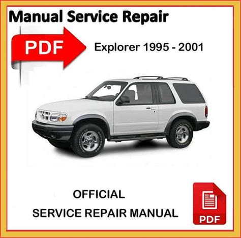 Ford Explorer Factory Service Repair Workshop Manual 95 1996 1997 1998 1999 2001 - instant ...