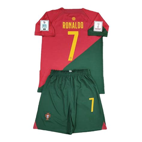 Kids Ni os RONALDO #7 PORTUGAL Nike Authentic F tbol Sports Soccer ...