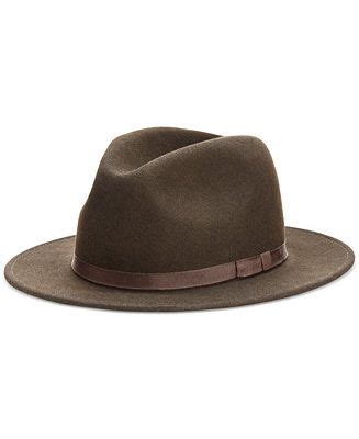 Country Gentlemen Country Gentleman Hats, Wilton Wool Fedora - Macy's | Chapeau homme, Mode ...