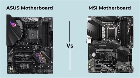 ASUS vs MSI Mobos: Pick Your Perfect Match (Guide)