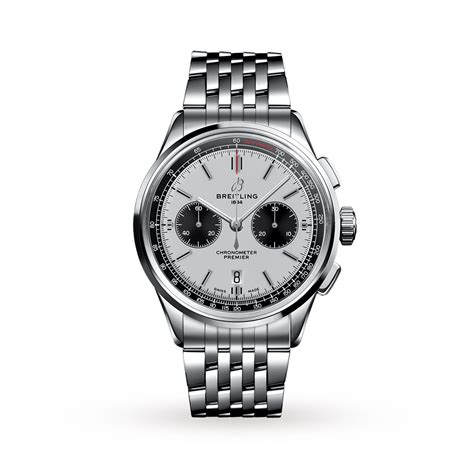 Breitling Premier B01 Chronograph 42 AB0118221G1A1 | Watches Of Switzerland US