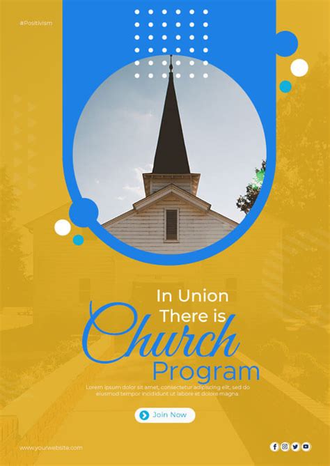 10+ Church Program Free PSD Template | room surf.com