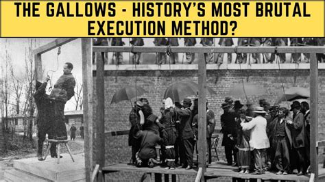 The Gallows - History's Most BRUTAL Execution Method? - YouTube