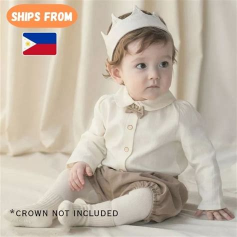 Baby Boy Christening Baptismal Dedication Birthday Outfit | Lazada PH