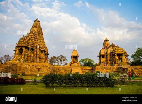 Khajuraho temples, Madhya Pradesh, India Stock Photo - Alamy