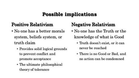 Relativism