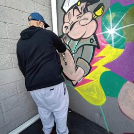 Graffiti spray paint on Behance