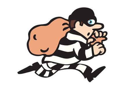 Cartoon Robber Clipart | Free download on ClipArtMag