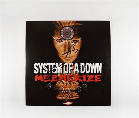 System of a Down 'Mezmerize' Signed Record Album Cover LP Certified Authentic JSA COA | Album ...