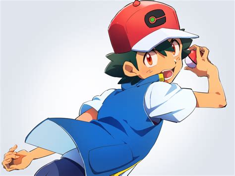 Satoshi (Pokémon) (Ash Ketchum) - Pokémon (Anime) - Wallpaper by Pixiv ...